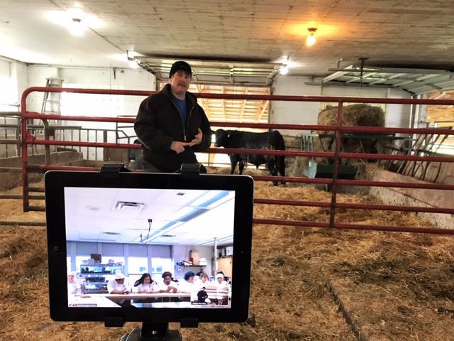 Virtual farm visit